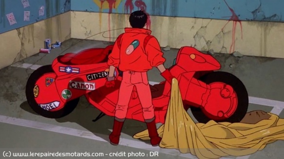 La moto de Kaneda dans Akira