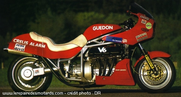 Le top 15 des motos qui font peur ! V6 Guédon