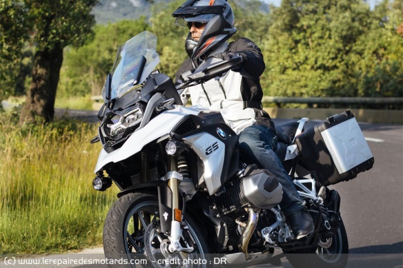 Valises sur trail BMW