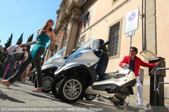 Zone réservée à la recharge électrique