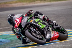 La Kawasaki n°33 aux 24 H Motos
