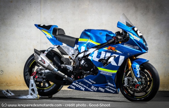 La GSX-R1000 du SERT en 2017/2018 La GSX-R1000 du SERT en 2017/2018