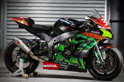 La Kawasaki ZX-10R utilisée par le team en 2016 - crédit photo : David Reygondeau