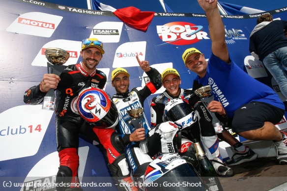 Première course en tant que team permanent et première victoire en superstock au Bol d'Or 2016 Première course en tant que team permanent et première victoire en superstock au Bol d'Or 2016