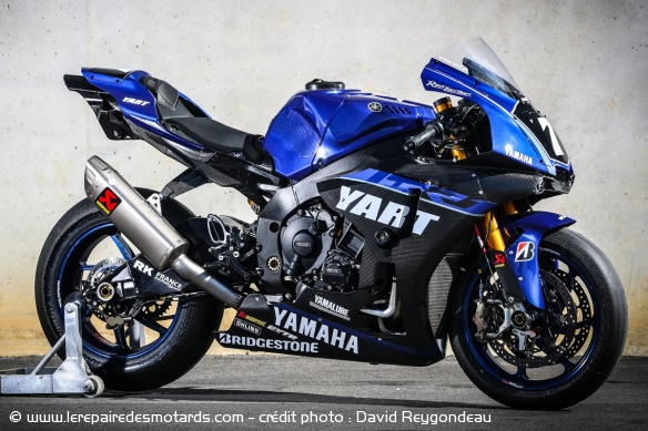 La Yamaha R1 du YART en 2018 La Yamaha R1 du YART en 2018