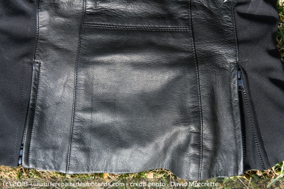 Le bas du blouson est réglable Le bas du blouson est réglable