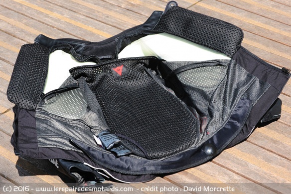 Intérieur blouson airbag Dainese D-Air Misano 1000