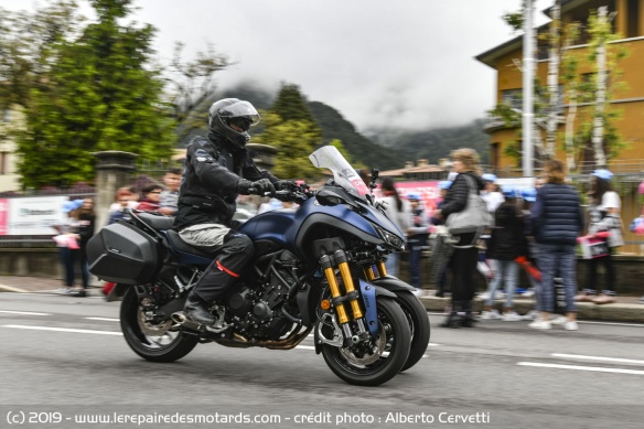 La Gran Turismo assure une bonne protection contre la pluie