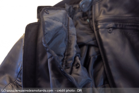 Insert thermique du blouson cuir Ixon Copper Rock