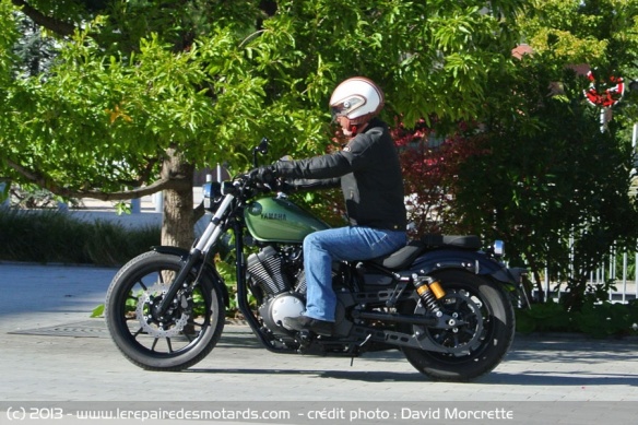 Yamaha XV 950 Bolt R-Spec sur route
