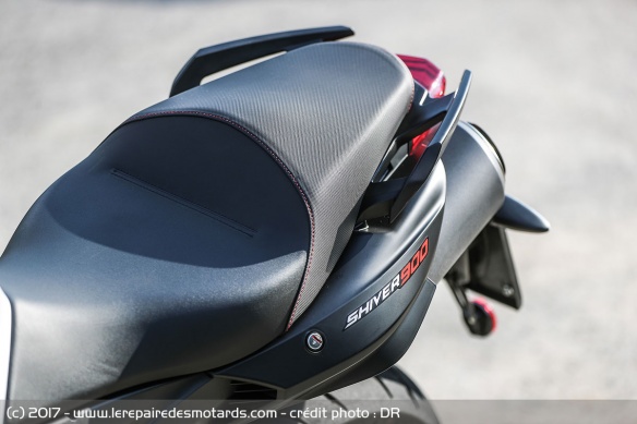 La selle de la Shiver offre 2 vraies places