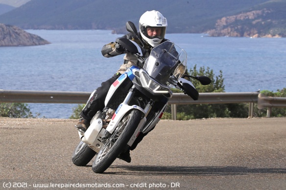 Un trail hyper maniable qui se place au regard
