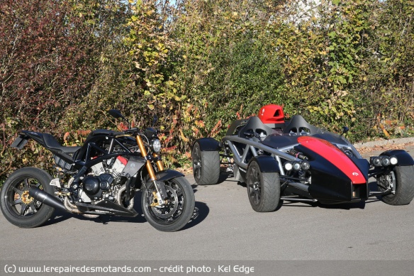 L'Ariel Ace R 1200 et l'Atom
