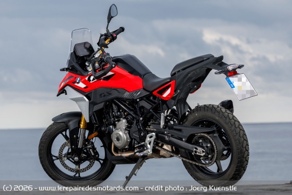 Le cadre de la BMW F 450 GS