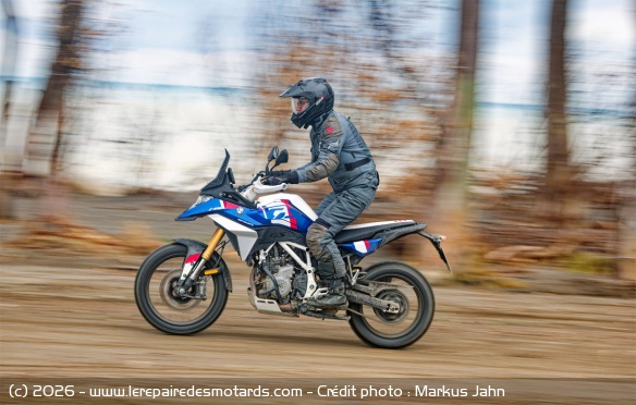 Essai du trail BMW F 450 GS