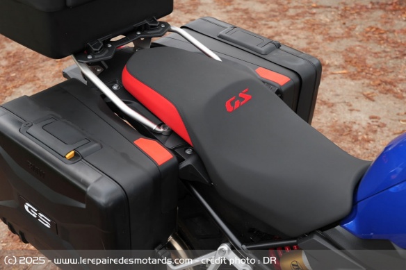 La selle de la BMW F 800 GS