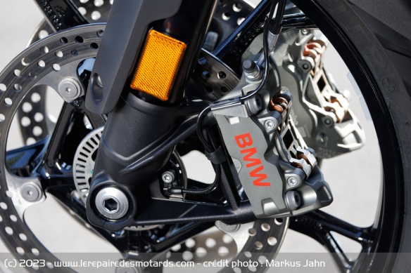 Les étriers radiaux de la BMW R 1300 GS