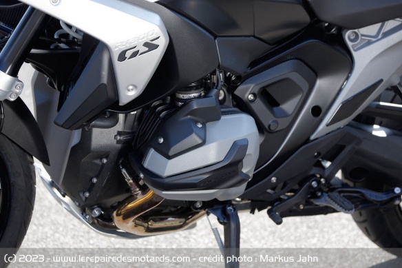 Le twin de la GS délivre désormais 145 ch et 149 Nm