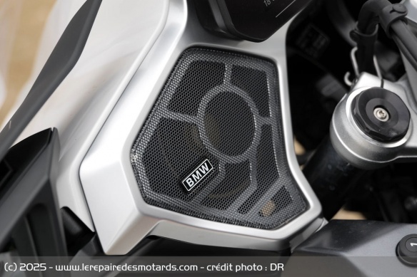 Le système audio de la BMW R 1300 RT