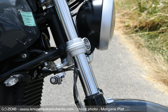 Fourche de la BMW R nineT Pure