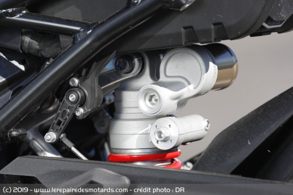 Amortisseur arrière de la BMW S1000RR