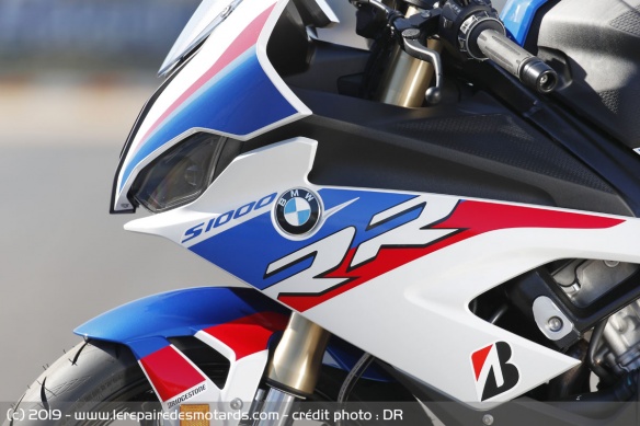 Le carénage de la BMW S1000RR