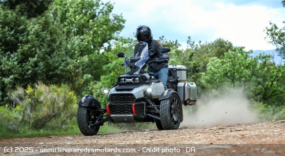 Essai du 3-roues Can-Am Canyon Essai du 3-roues Can-Am Canyon