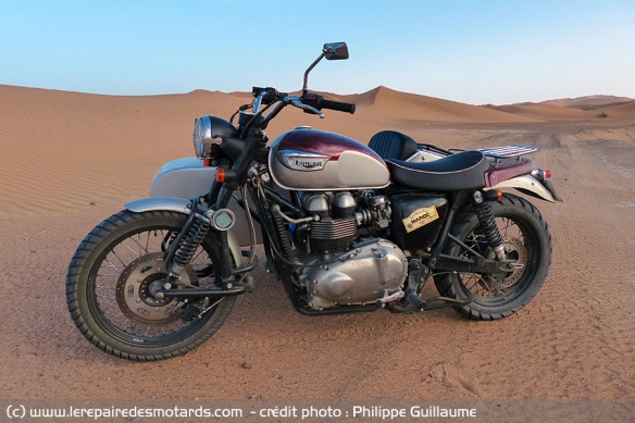 Side car Triumph Scrambler Yéti