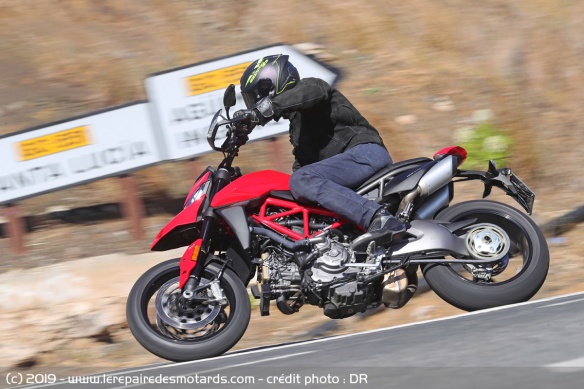 Essai de la Ducati Hypermotard 950 sur route