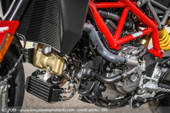 Moteur de la Ducati Hypermotard 950 SP