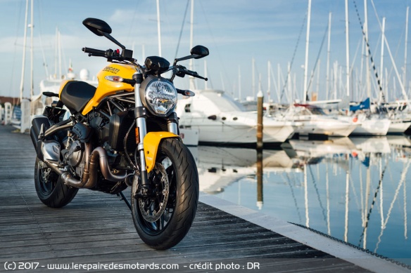 Douceur de vivre du Ducati Monster 821