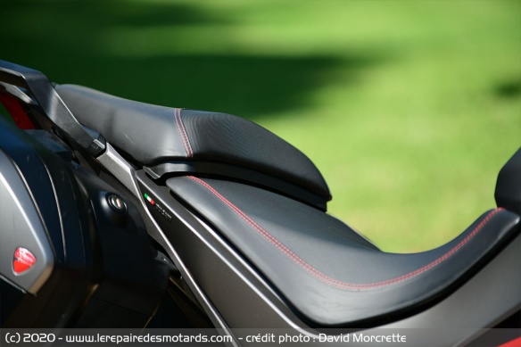 Selle plutôt creusée