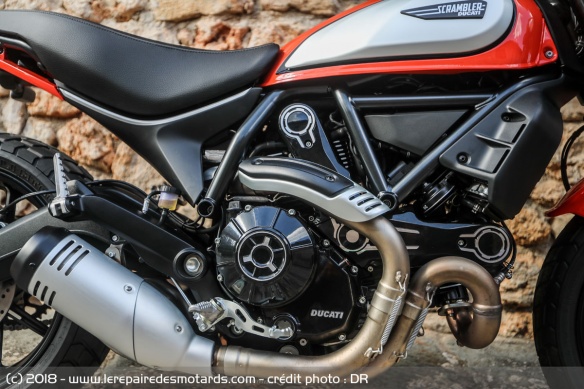 Châssis de la Ducati Scrambler 800 Icon