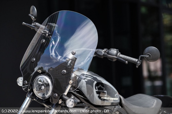 Bulle en option pour une meilleure protection