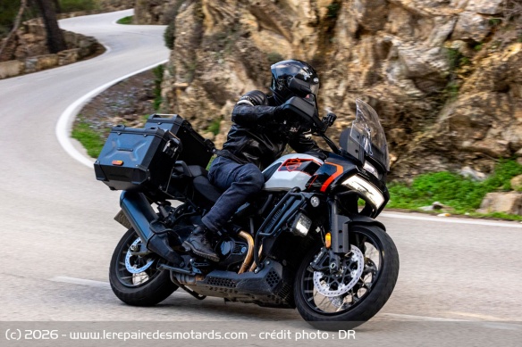 A bas r&eacute;gime, on profite du bon &eacute;quilibre du trail