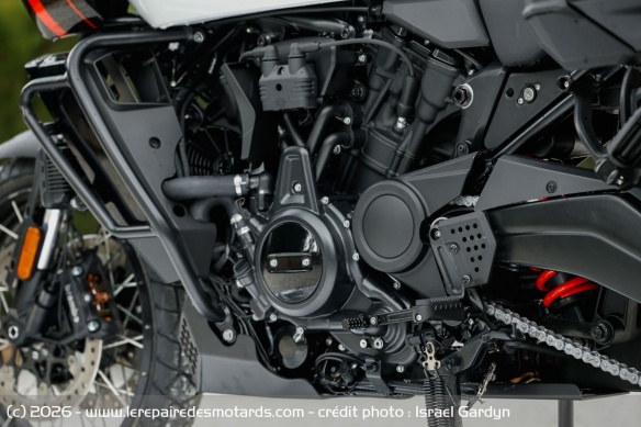 Le shifter de la Harley-Davidson Pan America 1250 Limited