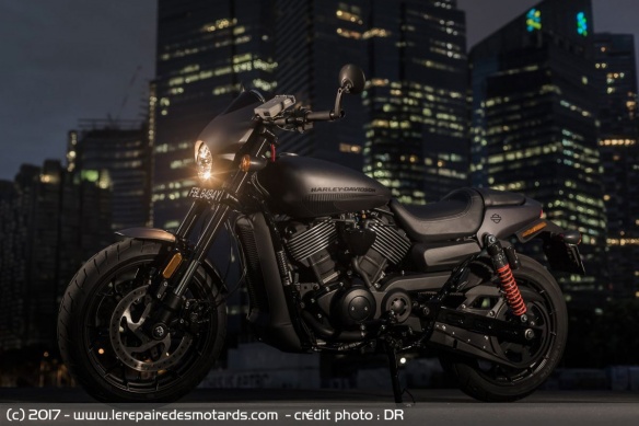 Harley-Davidson Street Rod de nuit