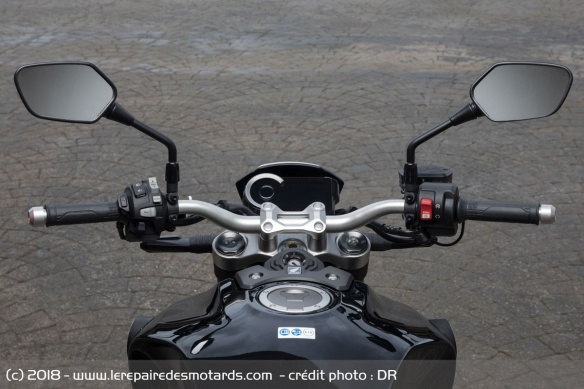 Guidon de la Honda CB 1000 R