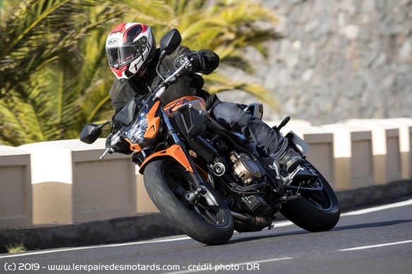 Essai de la Honda CB500F sur route