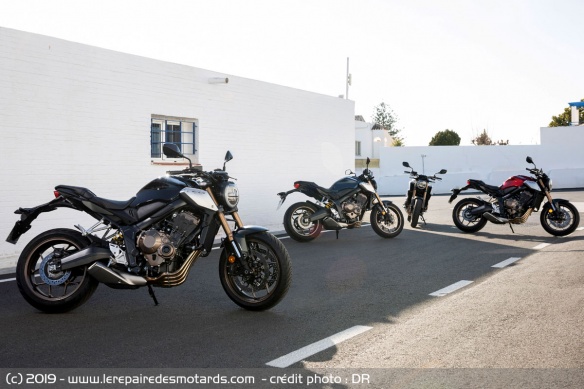 Coloris Honda CB650R