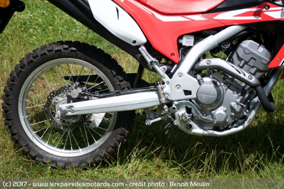 Essai Honda CRF250L : châssis