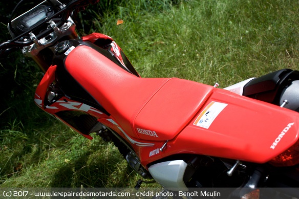 Essai Honda CRF250L : une selle ferme