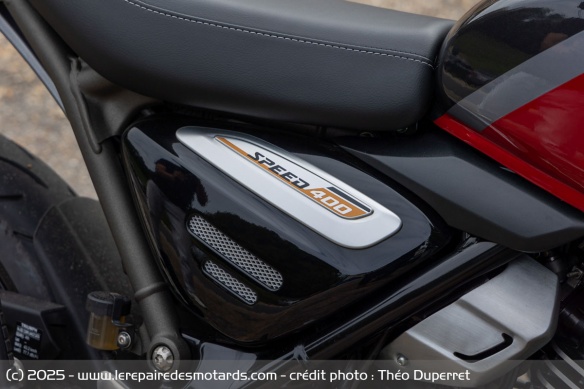 Fidèle à ses habitudes, Triumph propose des finitions irréprochables