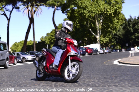 Essai Honda SH 125i en ville