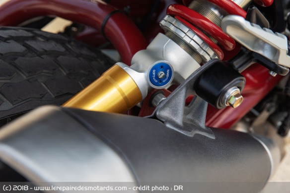 Amortisseur réglable de l'Indian FTR 1200 S