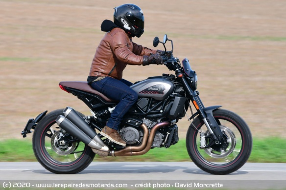 Scrambler routier