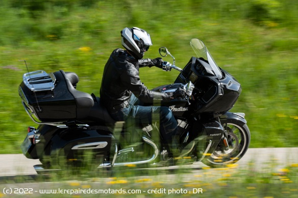 L'Indian se montre également très équilibrée sur route