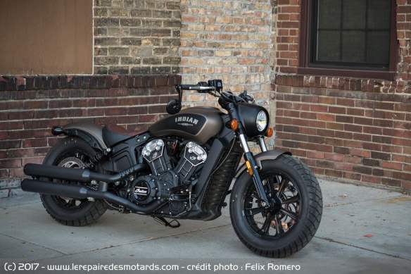 Essai de l'Indian Scout Bobber
