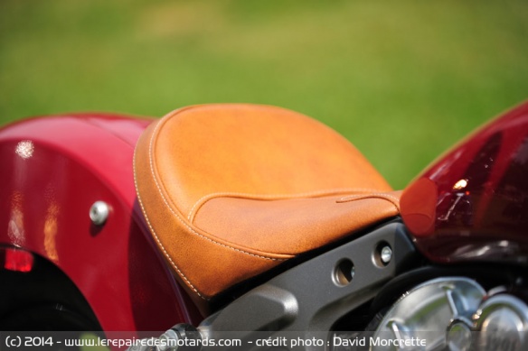 Selle monoplace Indian Scout