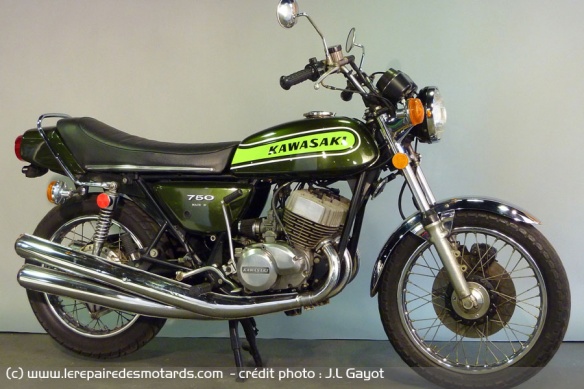 Kawasaki 750 H2 B de 1974